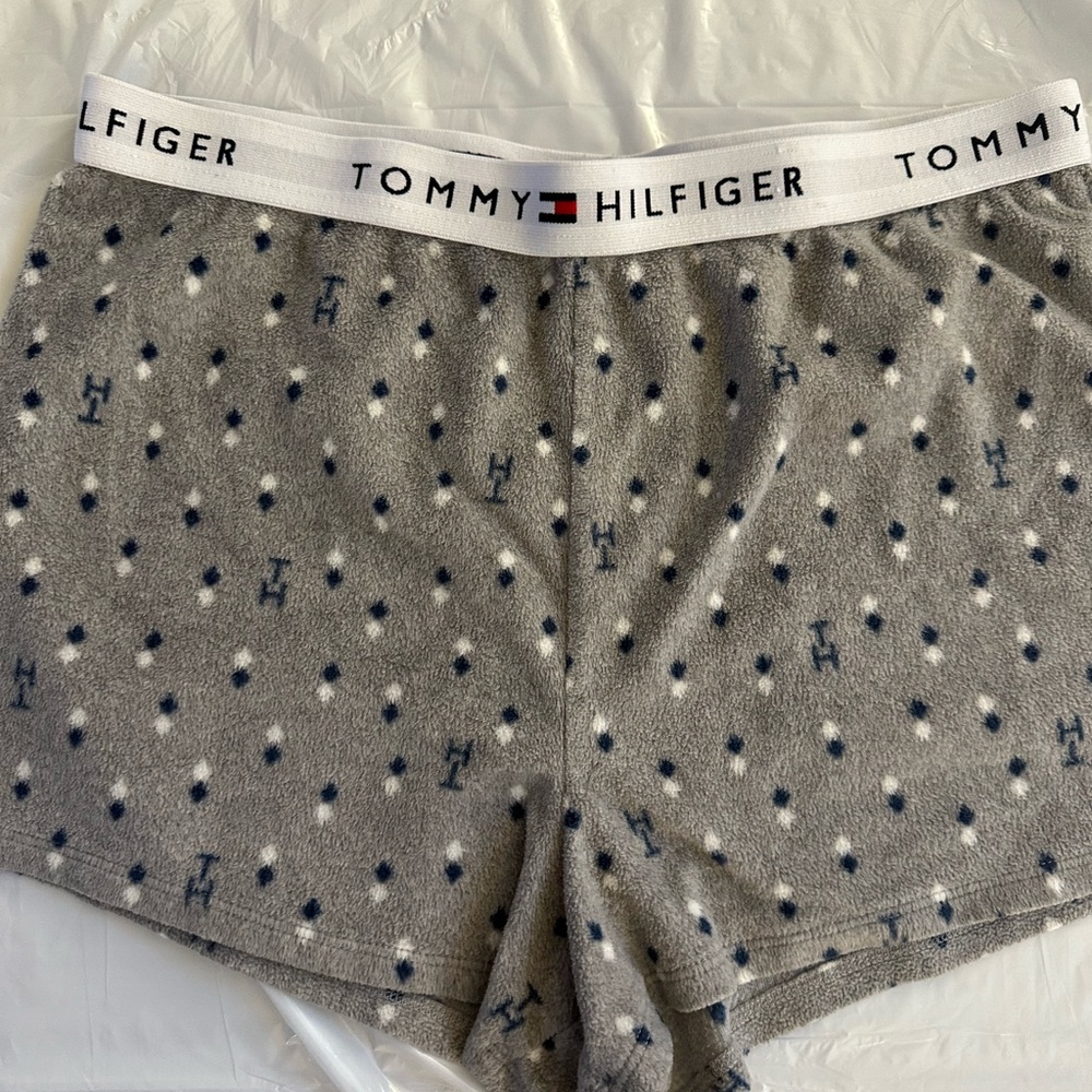 Tommy Hilfiger sleeping shorts fuzzy size S